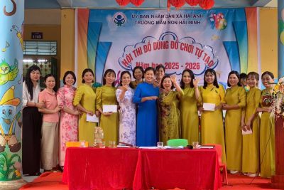 Hội thi đồ dùng đồ chơi tự tạo năm học 2025-2026