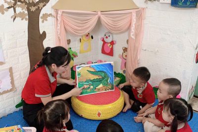 Trường mầm non Hải Minh- Ngày sách và văn hóa đọc Việt Nam